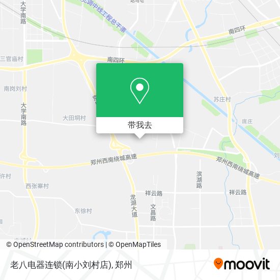 老八电器连锁(南小刘村店)地图