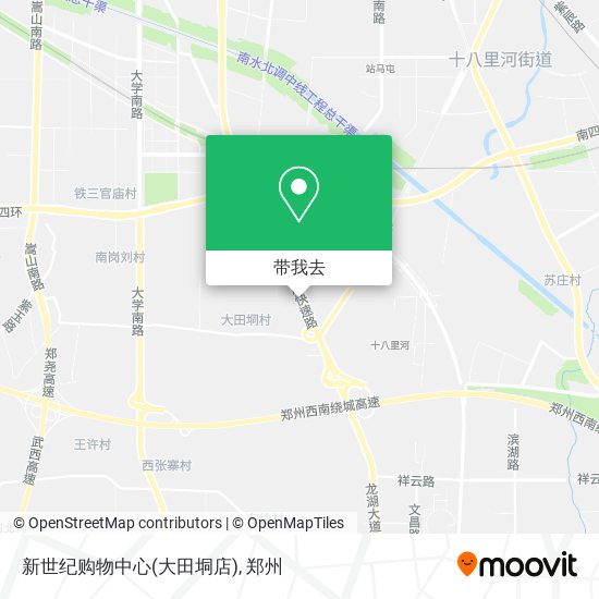 新世纪购物中心(大田垌店)地图