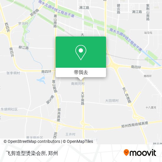 飞剪造型烫染会所地图