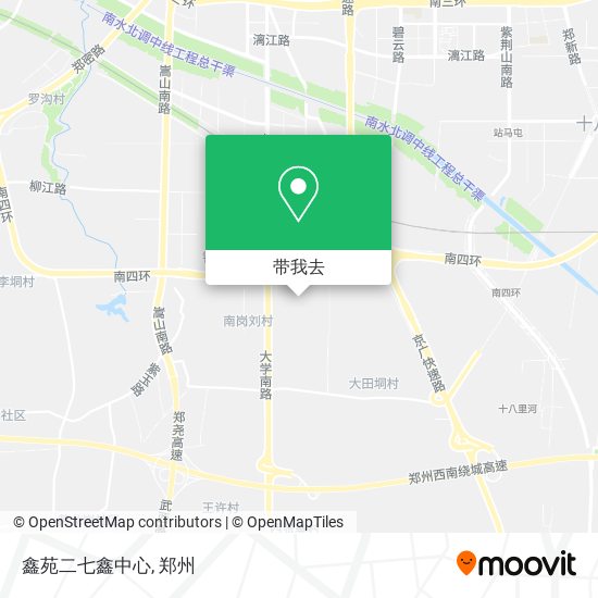 鑫苑二七鑫中心地图