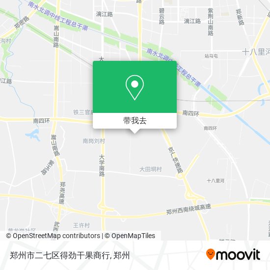 郑州市二七区得劲干果商行地图