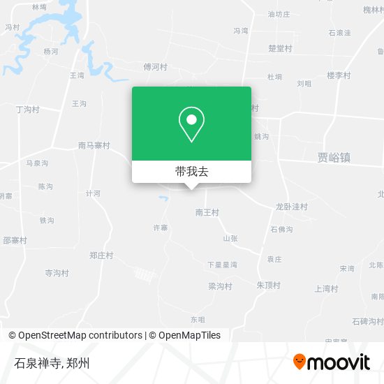 石泉禅寺地图
