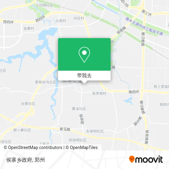 侯寨乡政府地图