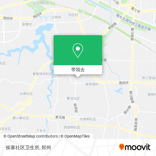 侯寨社区卫生所地图