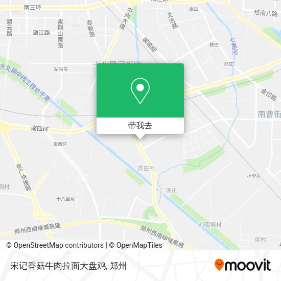 宋记香菇牛肉拉面大盘鸡地图