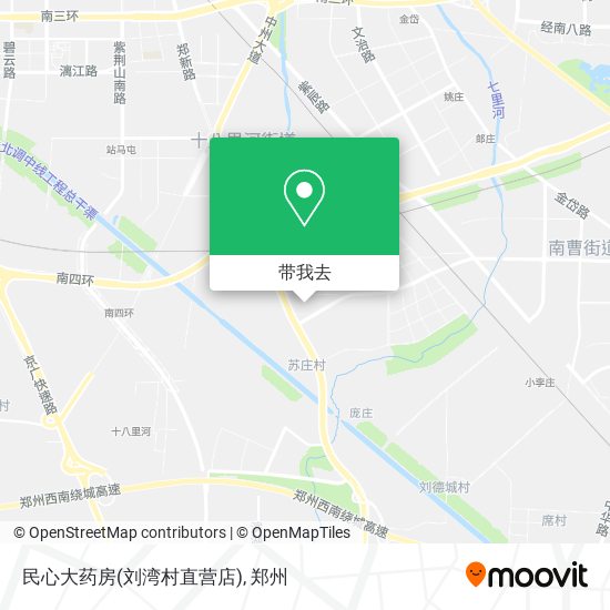 民心大药房(刘湾村直营店)地图