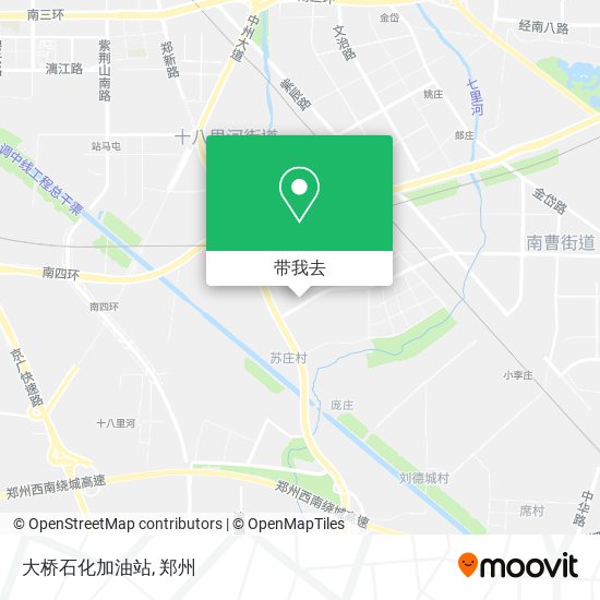 大桥石化加油站地图