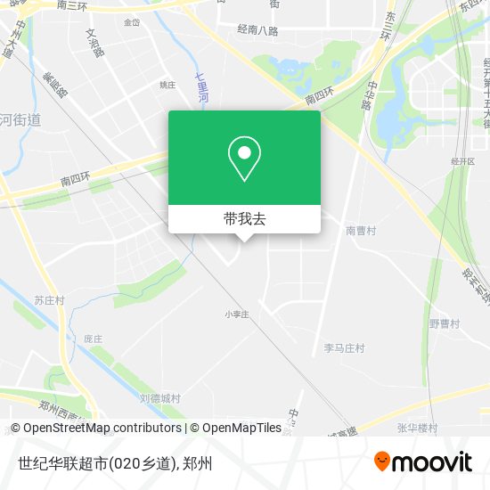 世纪华联超市(020乡道)地图