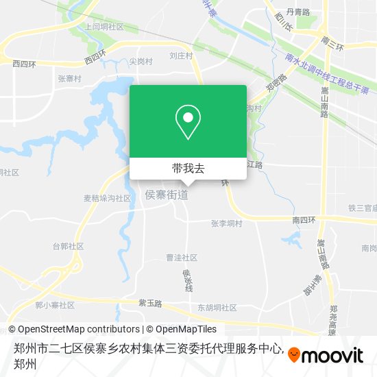 郑州市二七区侯寨乡农村集体三资委托代理服务中心地图