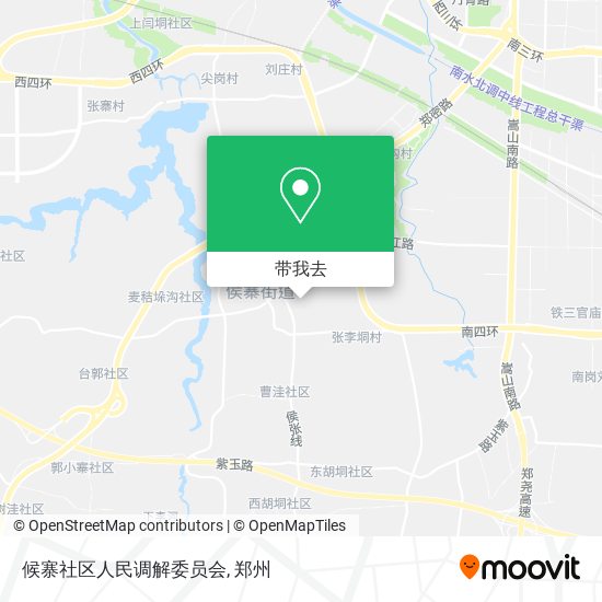 候寨社区人民调解委员会地图