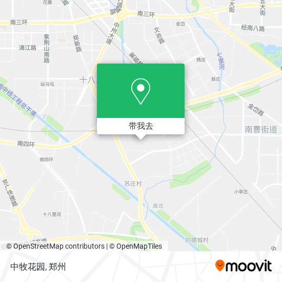 中牧花园地图
