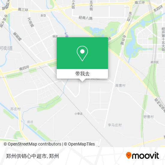 郑州供销心中超市地图