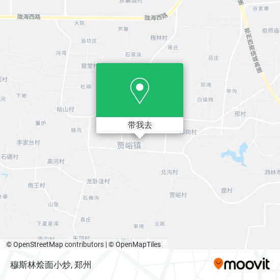 穆斯林烩面小炒地图