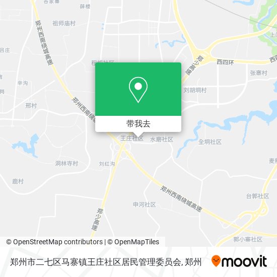 郑州市二七区马寨镇王庄社区居民管理委员会地图
