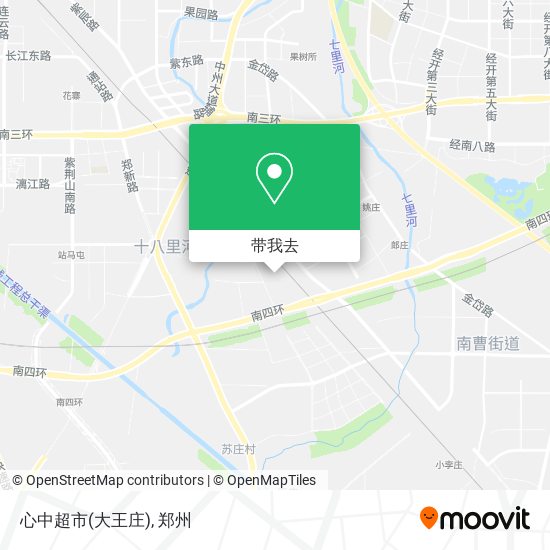 心中超市(大王庄)地图