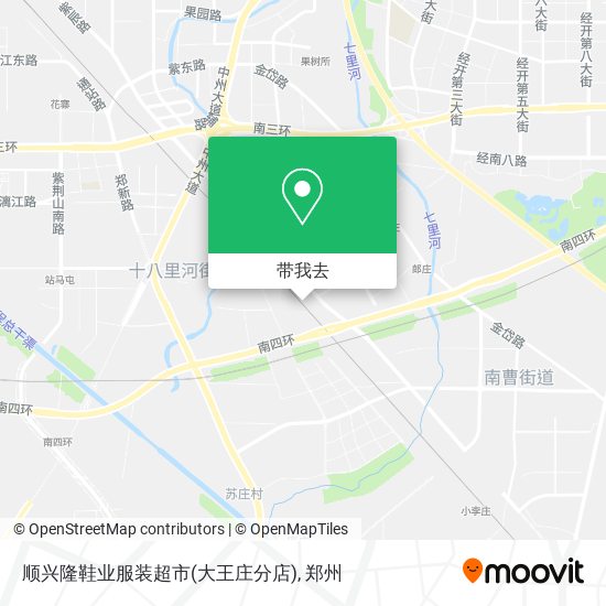 顺兴隆鞋业服装超市(大王庄分店)地图