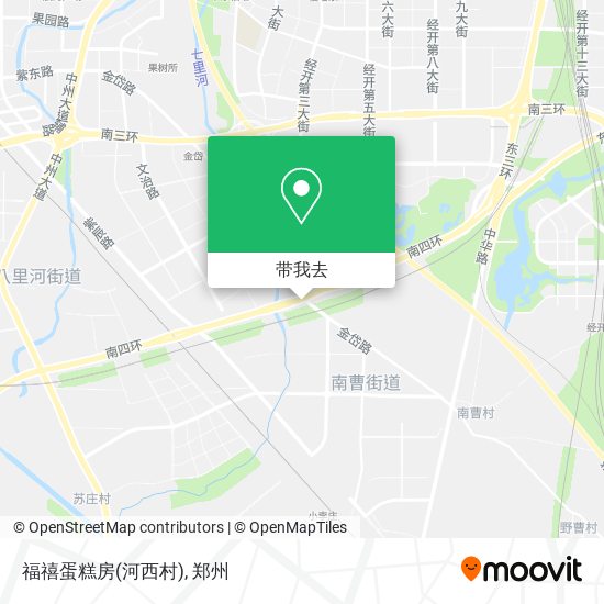 福禧蛋糕房(河西村)地图