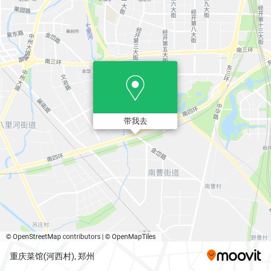 重庆菜馆(河西村)地图