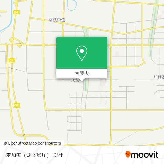 麦加美（龙飞餐厅）地图