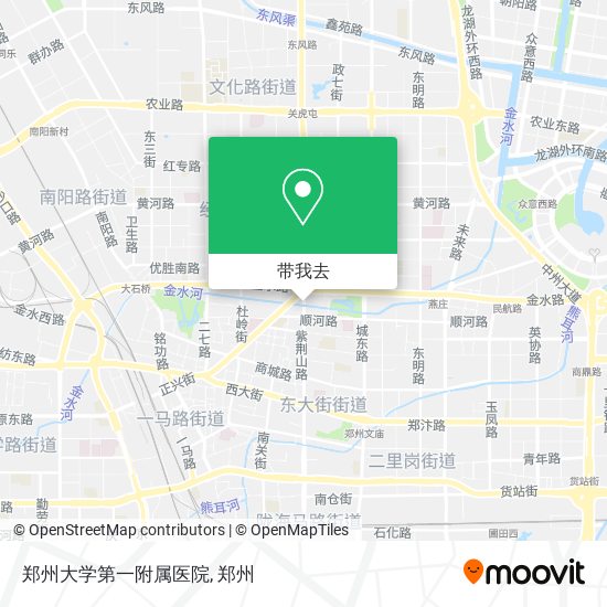 郑州大学第一附属医院地图