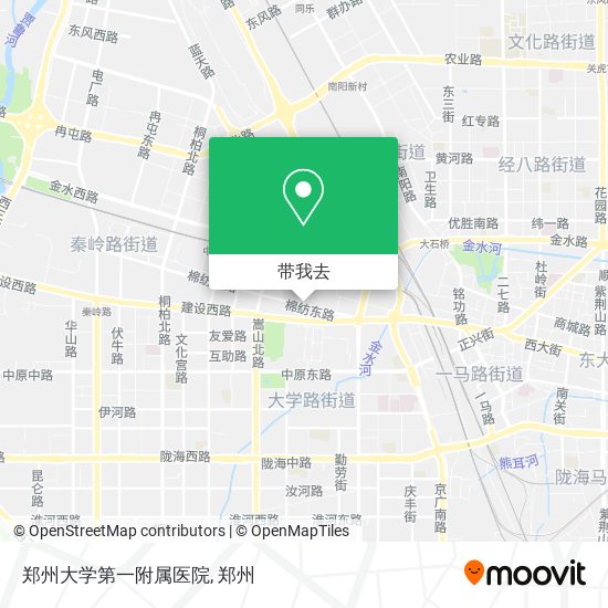 郑州大学第一附属医院地图