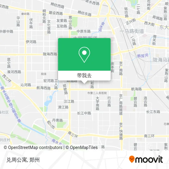 兑周公寓地图