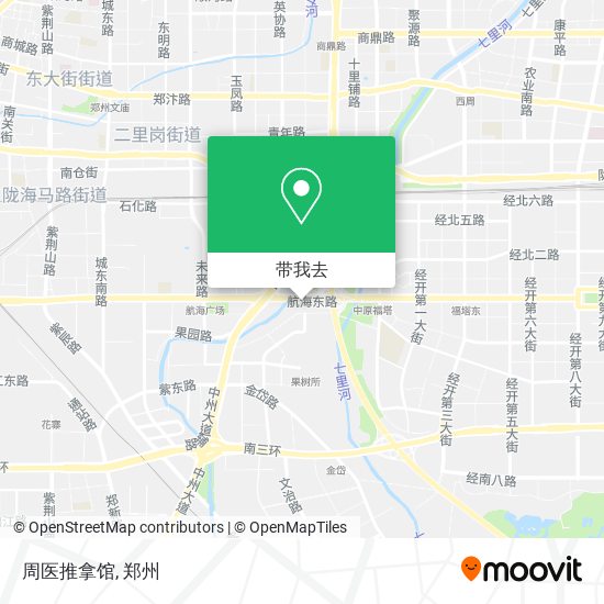 周医推拿馆地图