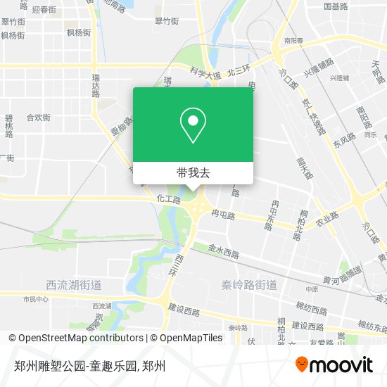 郑州雕塑公园-童趣乐园地图