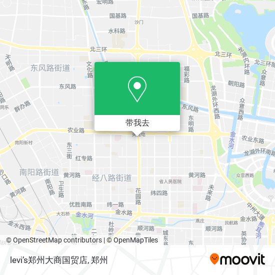 levi’s郑州大商国贸店地图