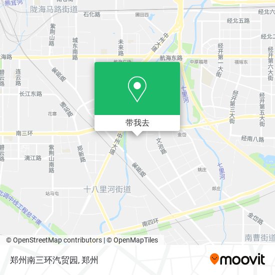 郑州南三环汽贸园地图