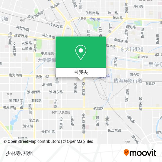 少林寺地图