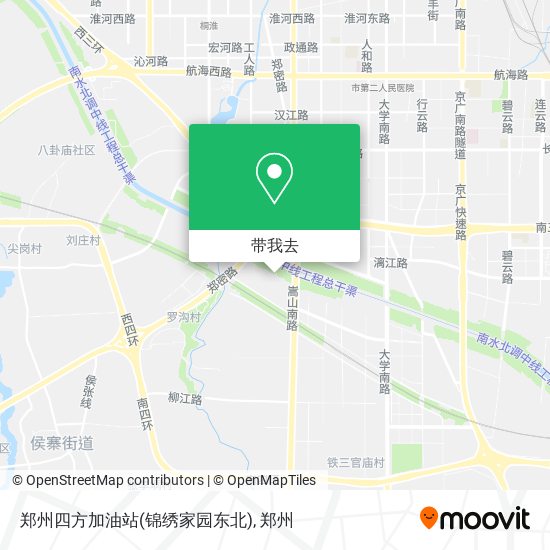 郑州四方加油站(锦绣家园东北)地图