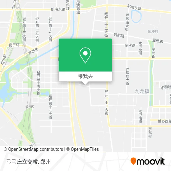 弓马庄立交桥地图