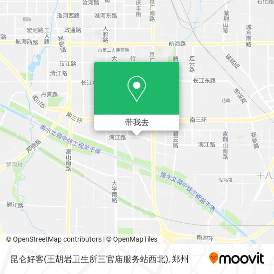 昆仑好客(王胡岩卫生所三官庙服务站西北)地图