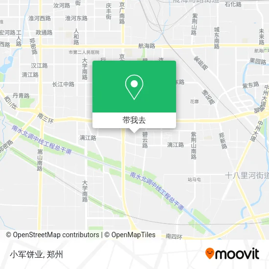 小军饼业地图