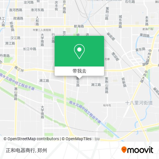 正和电器商行地图