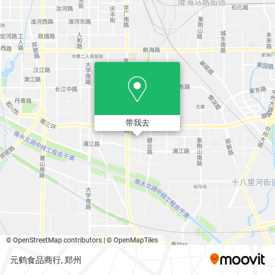 元鹤食品商行地图