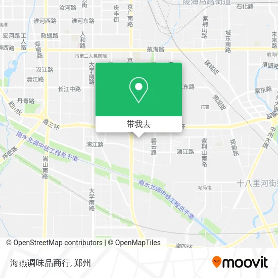 海燕调味品商行地图