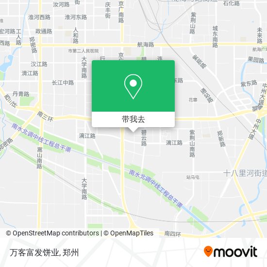 万客富发饼业地图