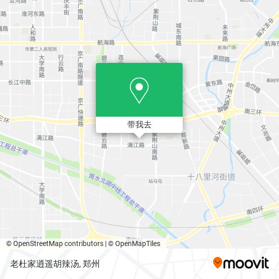 老杜家逍遥胡辣汤地图
