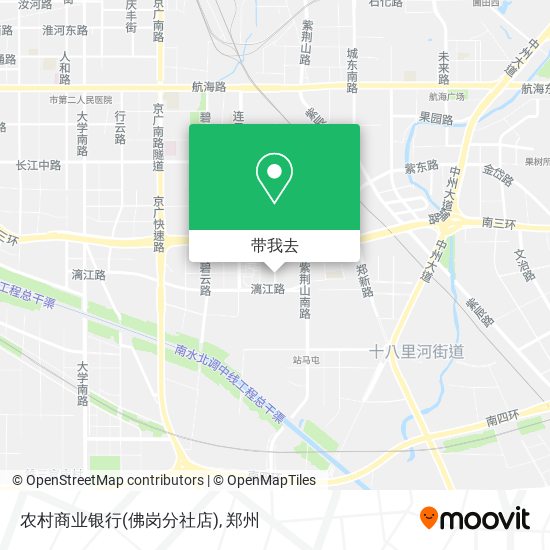 农村商业银行(佛岗分社店)地图