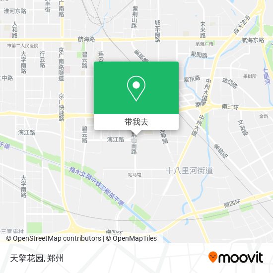 天擎花园地图