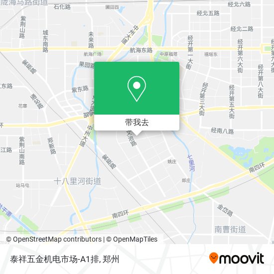 泰祥五金机电市场-A1排地图