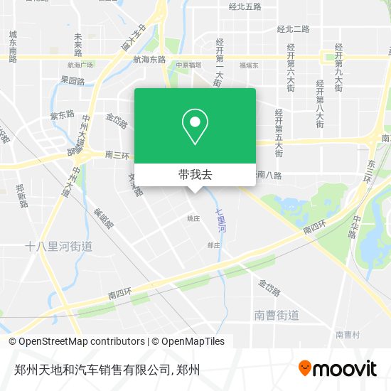 郑州天地和汽车销售有限公司地图