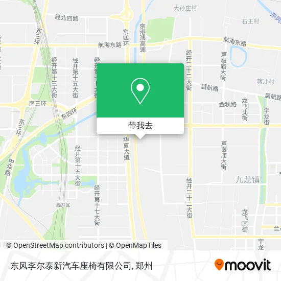 东风李尔泰新汽车座椅有限公司地图