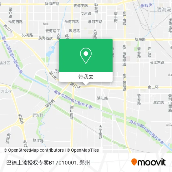 巴德士漆授权专卖B17010001地图