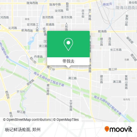 杨记鲜汤烩面地图