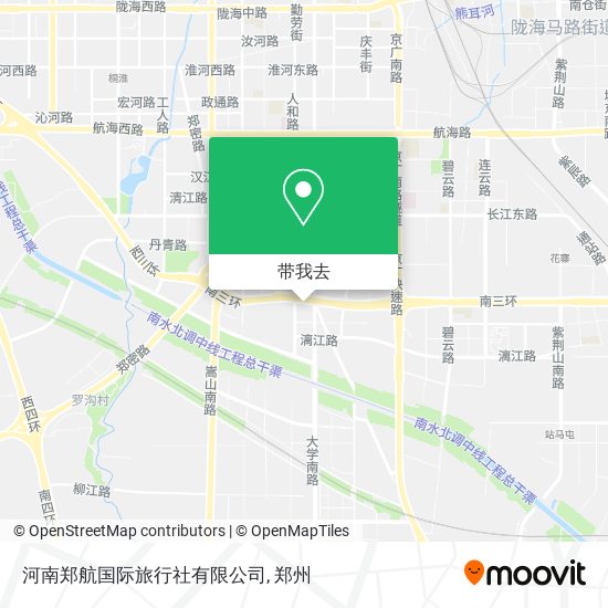 河南郑航国际旅行社有限公司地图