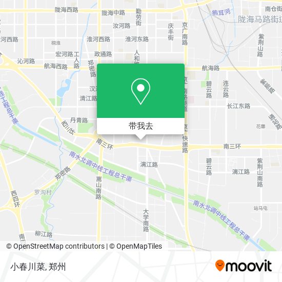 小春川菜地图