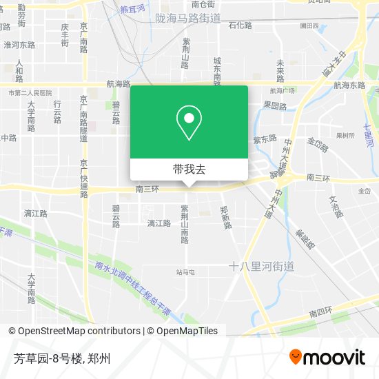 芳草园-8号楼地图